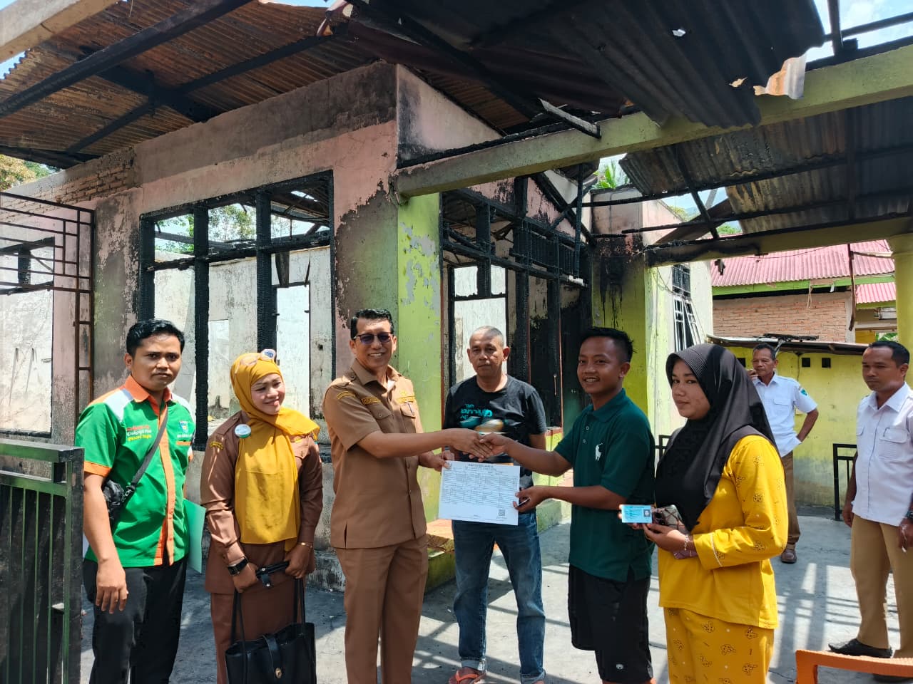 Pemulihan Dokumen Kependudukan Korban Kebakaran di Barung-Barung Balantai