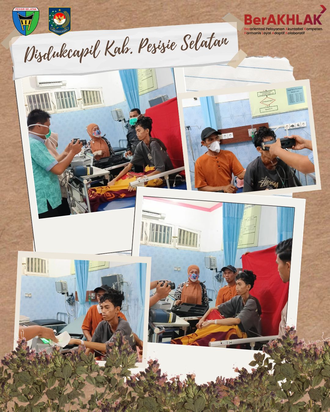 SALAM SEHAT: Komitmen Dukcapil Pesisir Selatan Menjangkau Warga dengan Keterbatasan