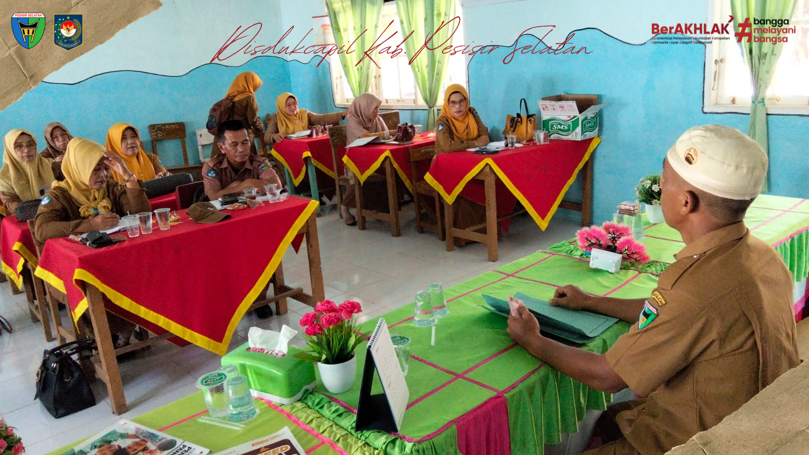 Dorong Kepemilikan KIA, UKL Basaba Tapan Koordinasi dengan Kepala Sekolah