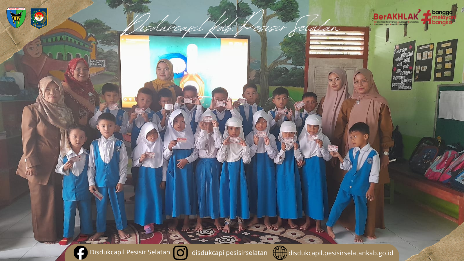 UKL Lengayang Serahkan 80 KIA kepada Siswa TK di Kecamatan Lengayang