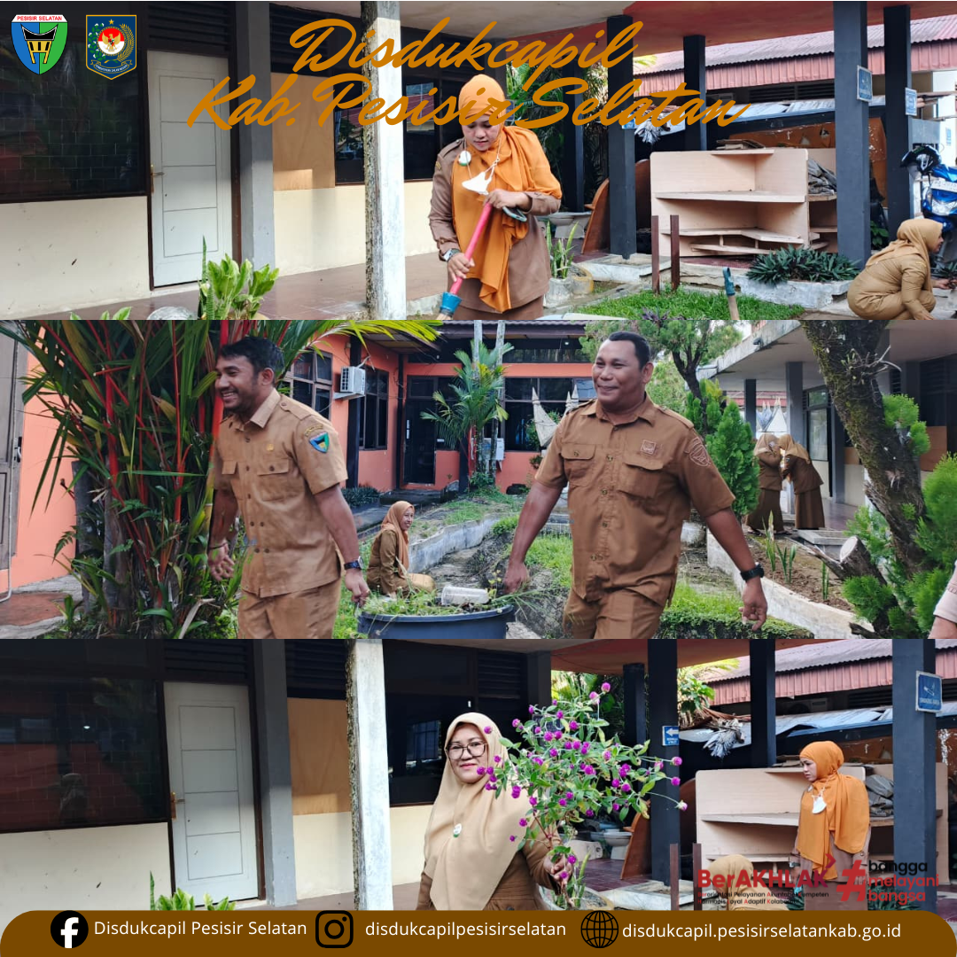 Disdukcapil Gelar Goro Bersama Dukung Gerakan Indonesia Asri