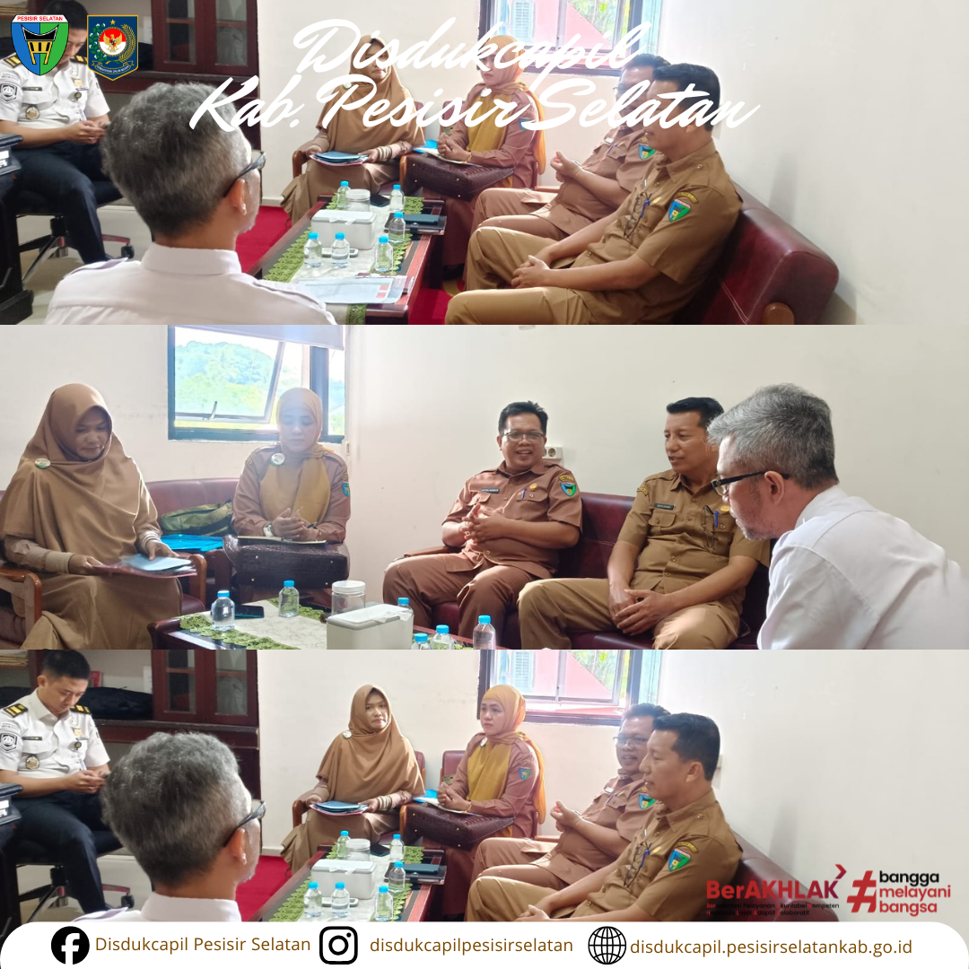 Disdukcapil Koordinasi dengan Keimigrasian Padang Bahas Status Kewarganegaraan dan Penerbitan NIK