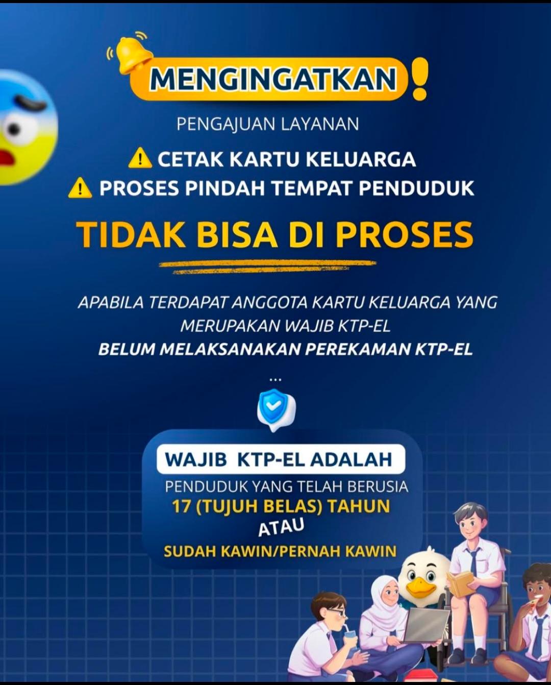 Jangan tunda perekaman KTP-el!