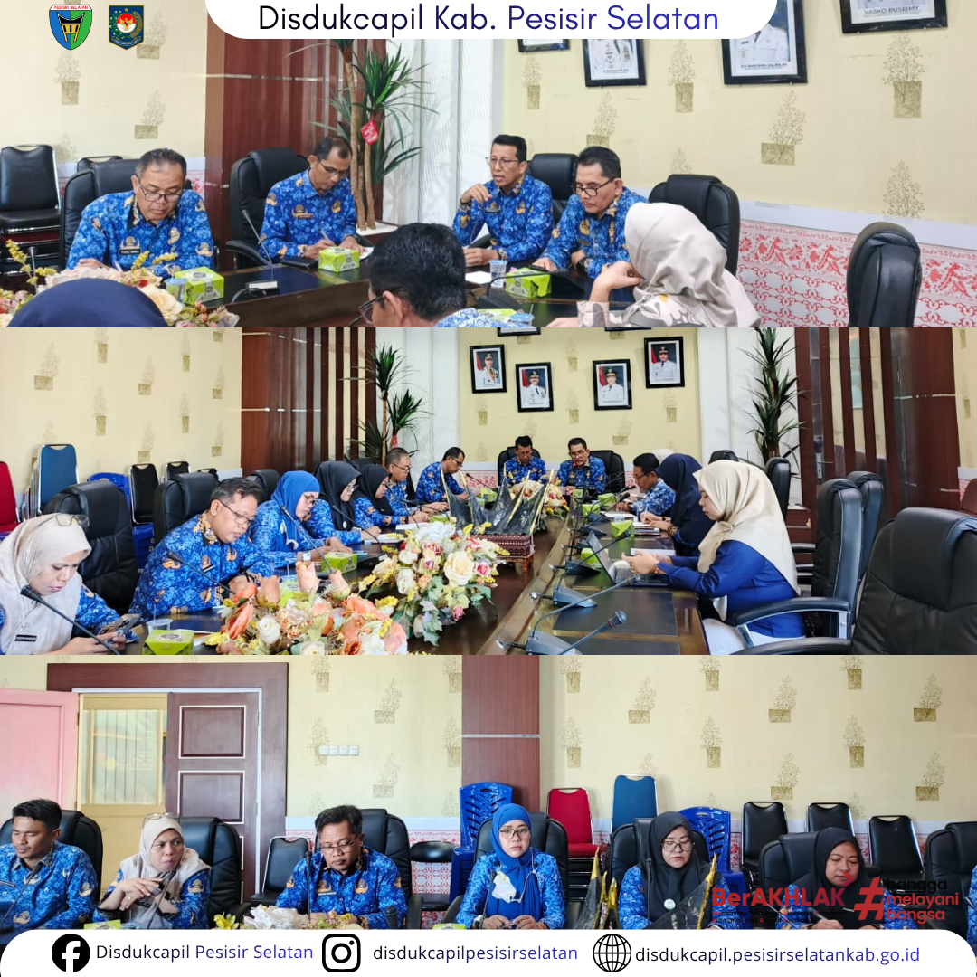 Rapat Koordinasi Pemanfaatan Data KependudukanTerhadap Penerima Manfaat Jaminan Kesehatan