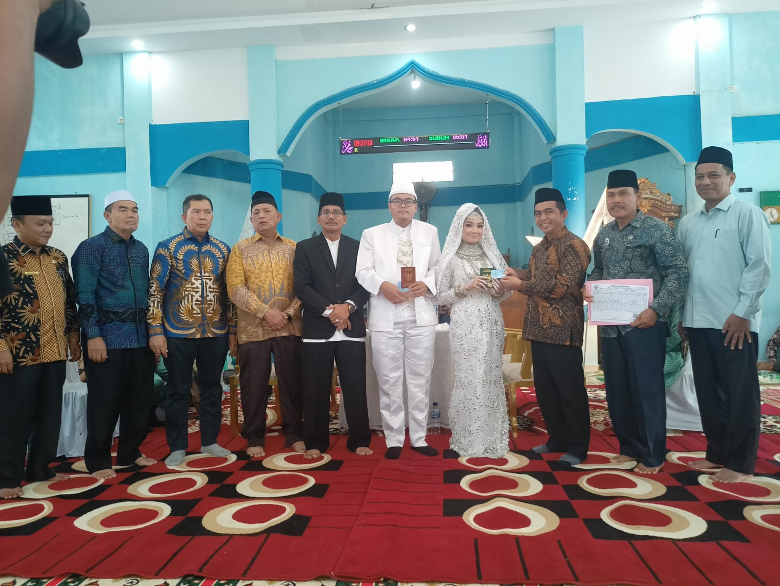 WABUP PESSEL HADIRI LAYANAN PASS NIKAH DUKCAPIL DI BATANG KAPAS