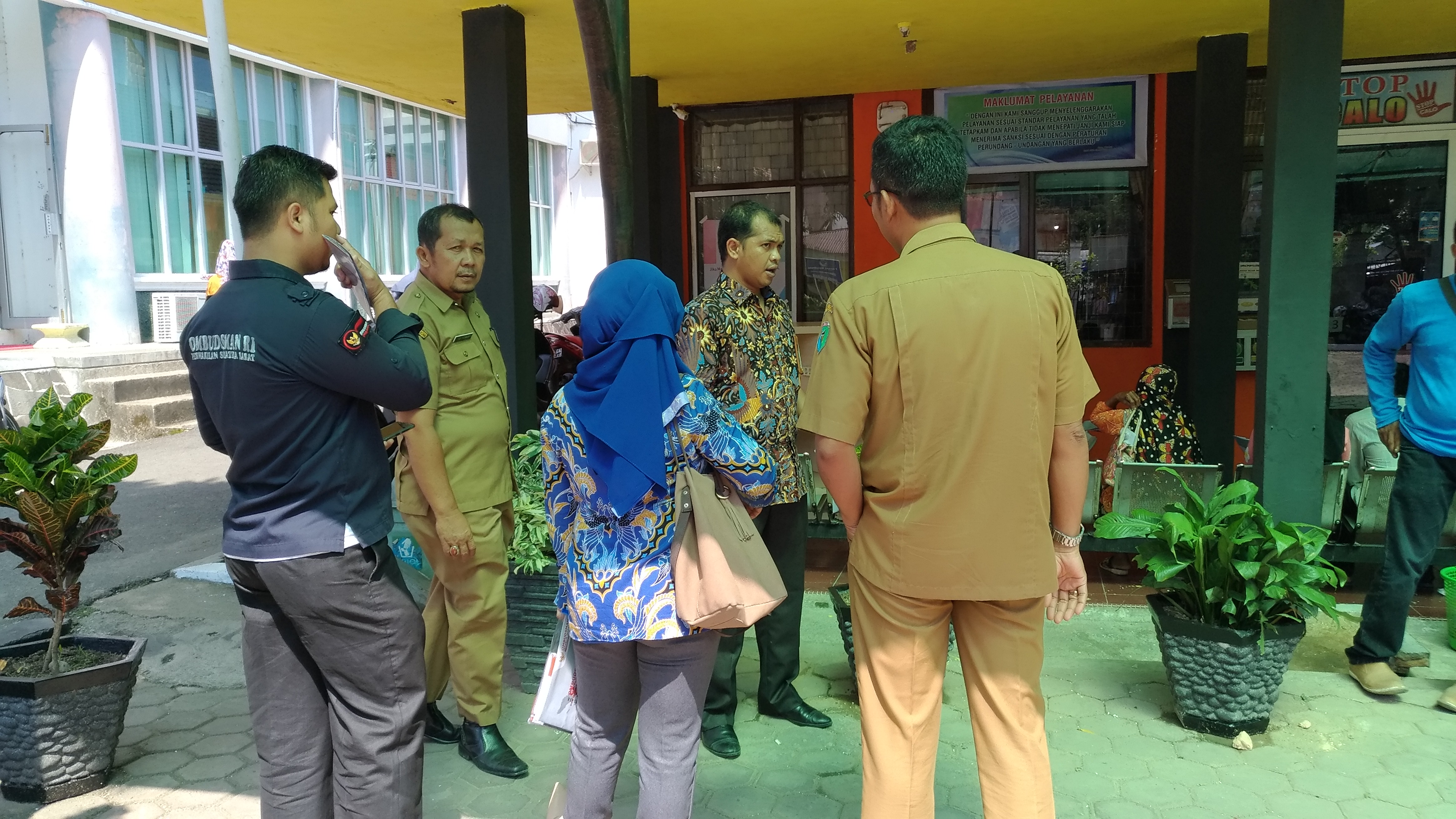 OMBUSDMAN RI LAKUKAN PENILAIAN PELAYANAN DINAS DUKCAPIL PESISIR SELATAN